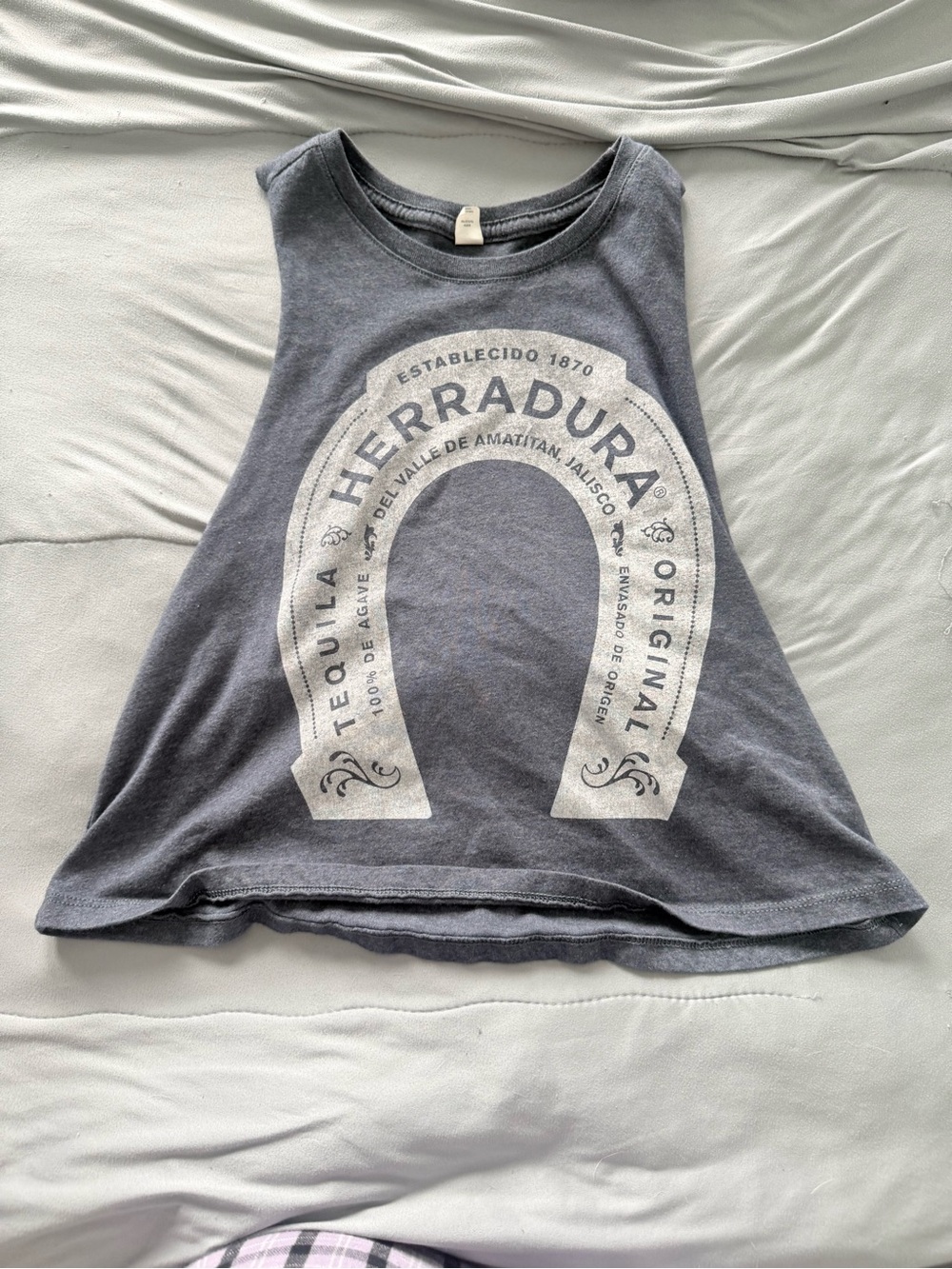 Graphic Muscle Tank - Gray